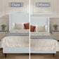 Harper Tall Headboard Upholstered Bed with Elegant Simplicity
