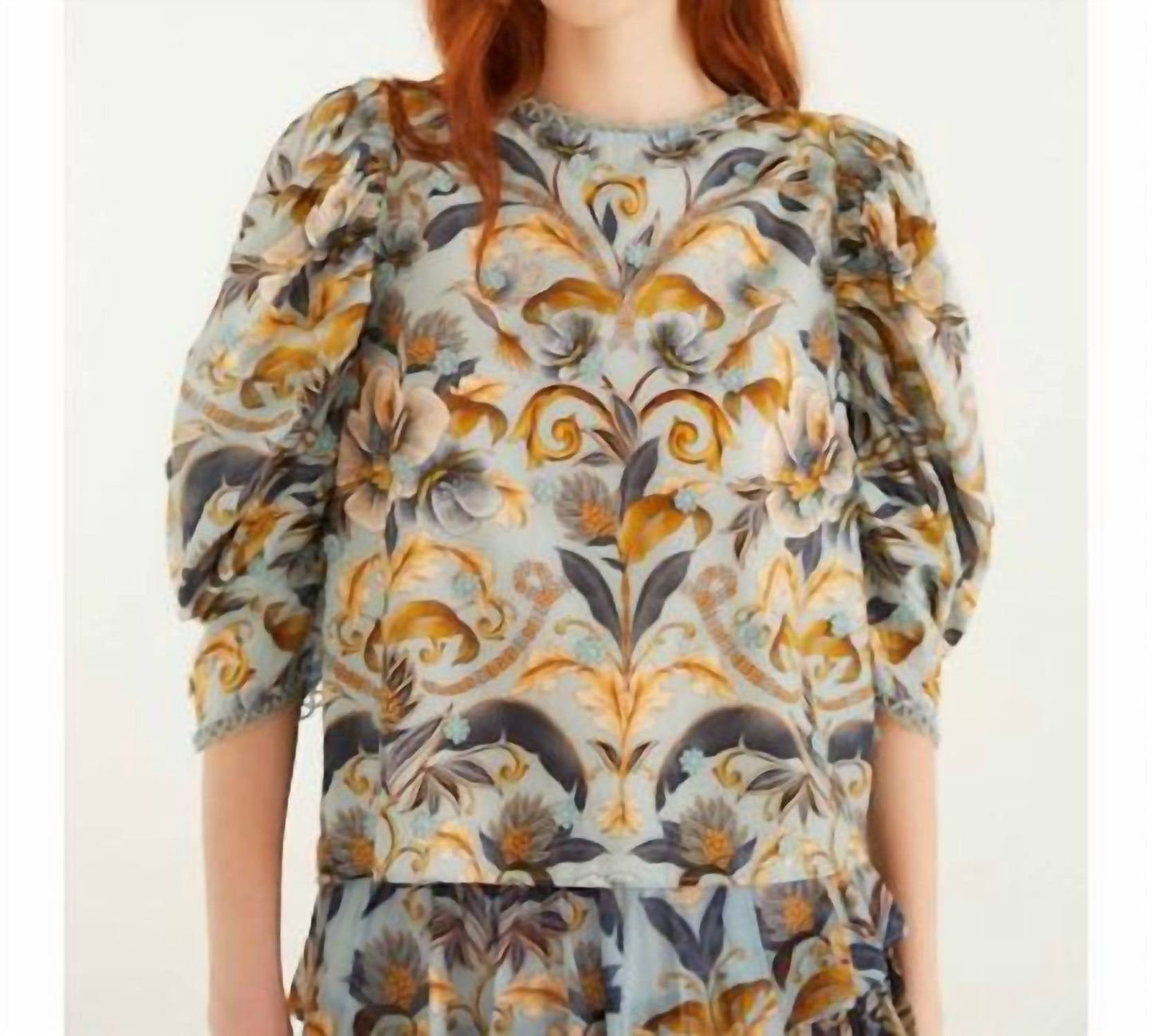 Farm Rio - Snake Garden Blouse