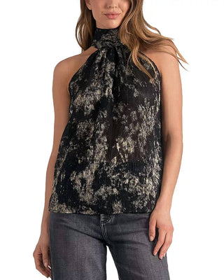 Elan - Plisse Sleeveless Top