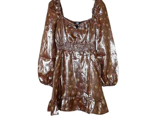 Paige - Noah Metallic Dress Long Sleeve Mini