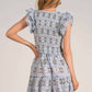 Elan - Ruffle Sleeve Mini Dress