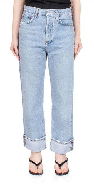 Agolde - Fran Low Slung Straight Jean