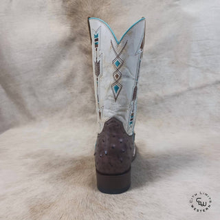 Null - Women's Arrow Feather Roper Square Toe Boots