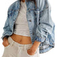 Dipped Shop - Trendy Loose Solid Jacket