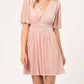 Adelyn Rae - Jenis Plisse Mini Dress