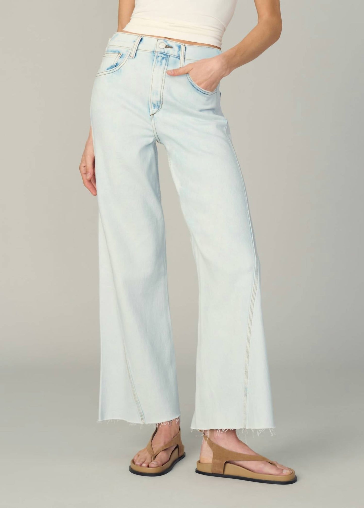 Joe'S Jeans - Twisted Mia High Rise Wide Leg Ankle Jean