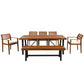 GO Outdoor Wood Dining Set For 7-8 Persons