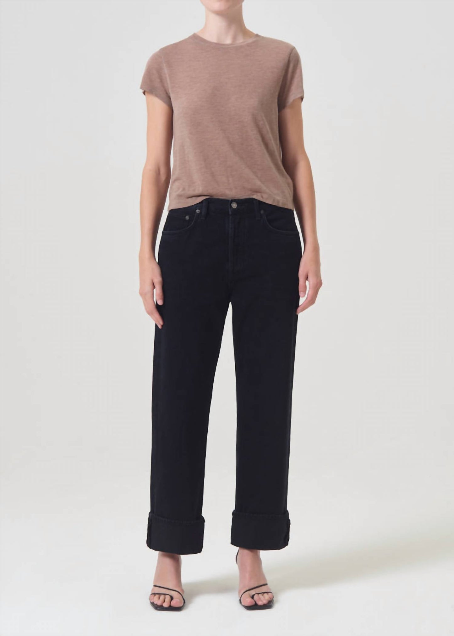 Agolde - Fran Low Slung Straight Jean