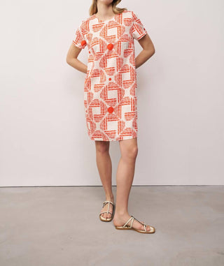 0039 Italy - Holiday Short Sleeve Dress