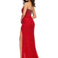 Ashleylauren - Crystal Beadwork Strapless Gown