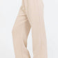 Vintage Havana - Fleece Wide Leg Pant