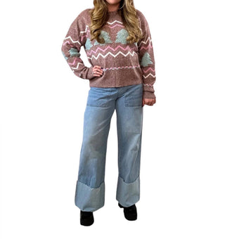 Adora - Fluffy Christmas Tree Sweater