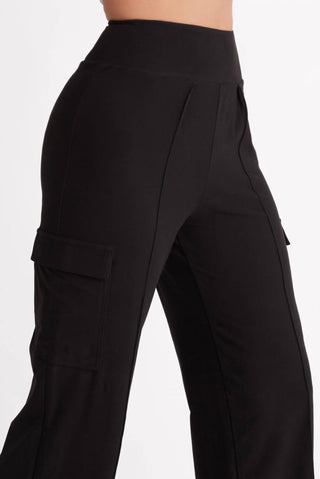 Wolven - Four-way Stretch Onyx Cargo Pant