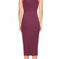 Susana Monaco - Mock Neck Midi Dress
