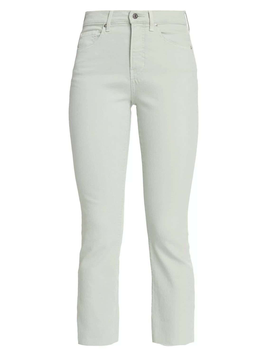 Veronica Beard - Carly Kick Flare Crop W/ Raw Hem Jeans