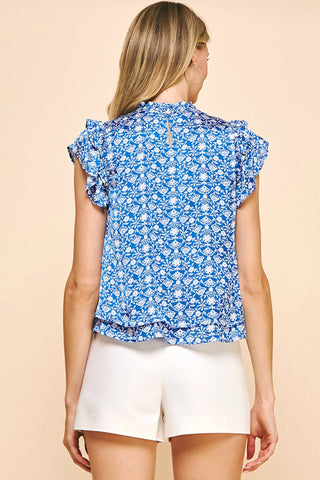 Pinch - Kayce Floral Print Top