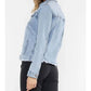 Kancan - Frayed Hem Denim Jacket