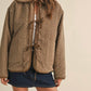 Klesis - Polkadot Embroidered Quilted Jacket