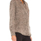 Monrow - Leopard Long Sleeve Shirt