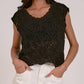 Elan - CROCHET CAP SLEEVE SWEATER