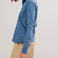 Free People - Long Sleeve Fitted Button Down Shirt