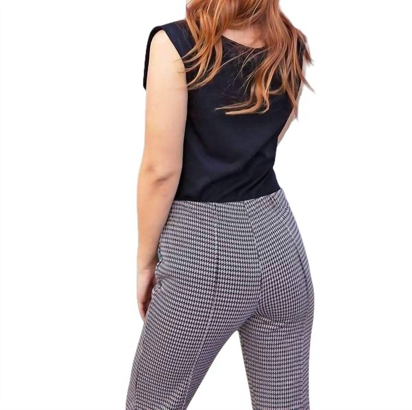 Eva Franco - Houndstooth Flare Pant