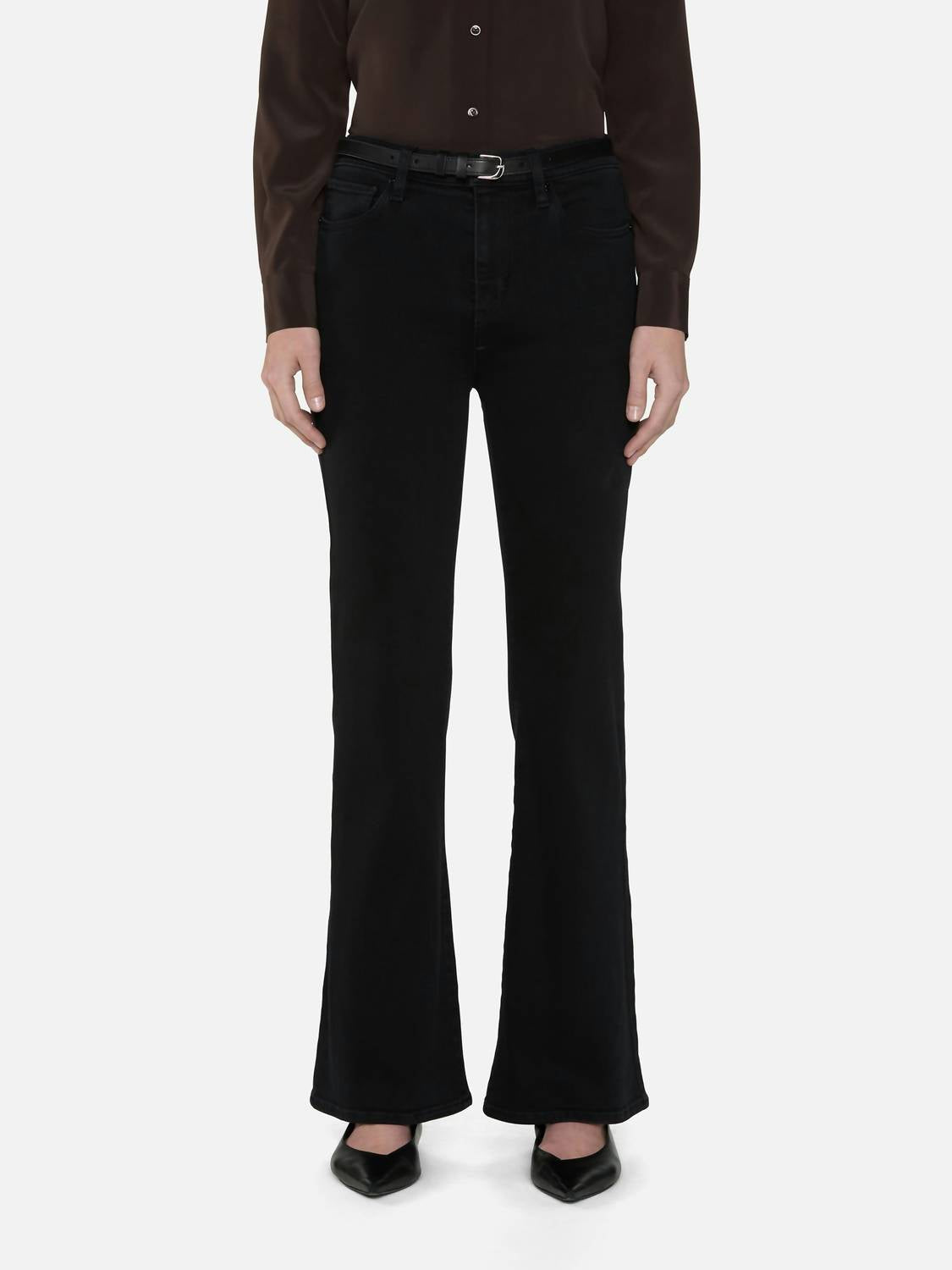 Frame - Women's Icon Mid-rise Flare Leg Jeans