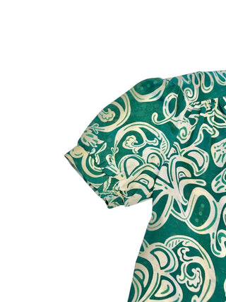 Current Air - Abstract Printed V-neck Blouse