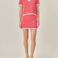 English Factory - Lila Scallop Knit Skirt
