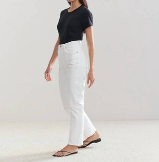 Agolde - High Rise Stovepipe Jeans