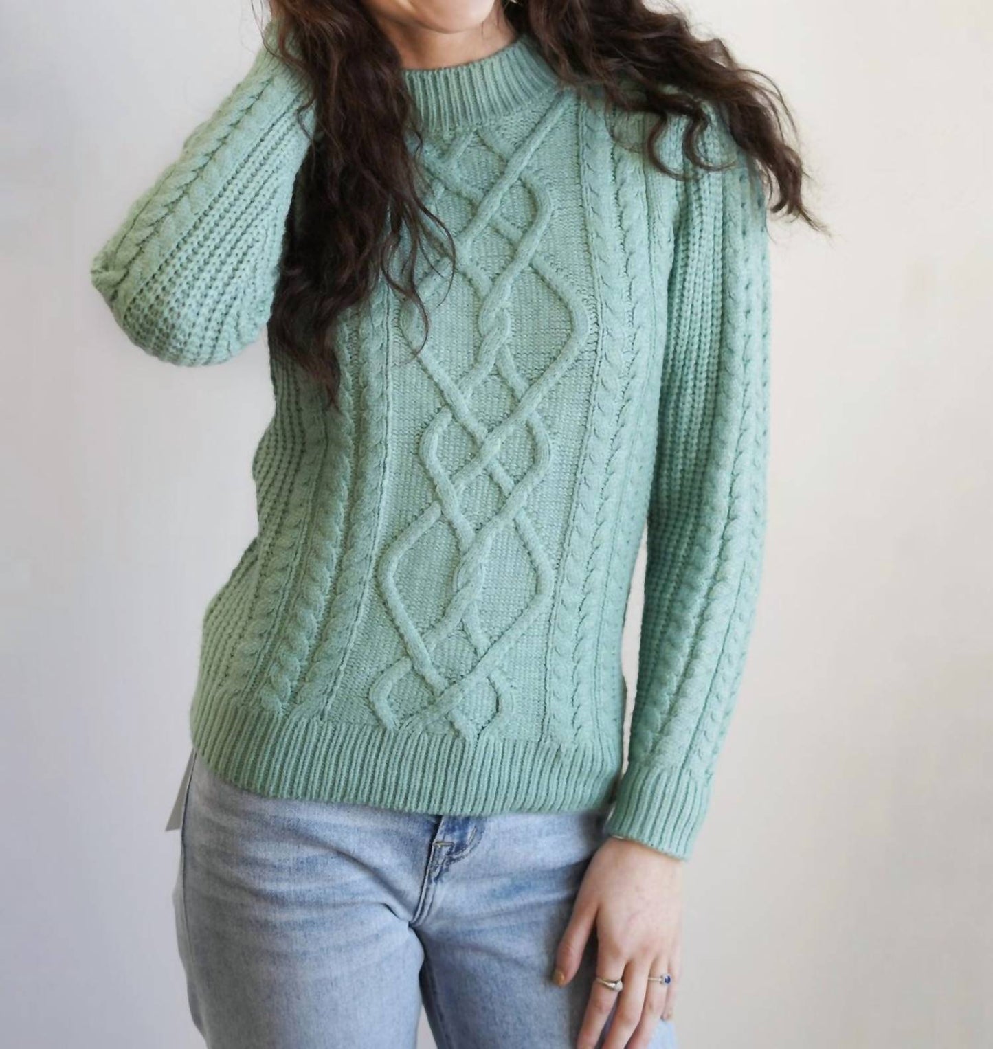 &Merci - Cable Knit Sweater