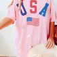 Benie - Usa Flag Graphic Tee