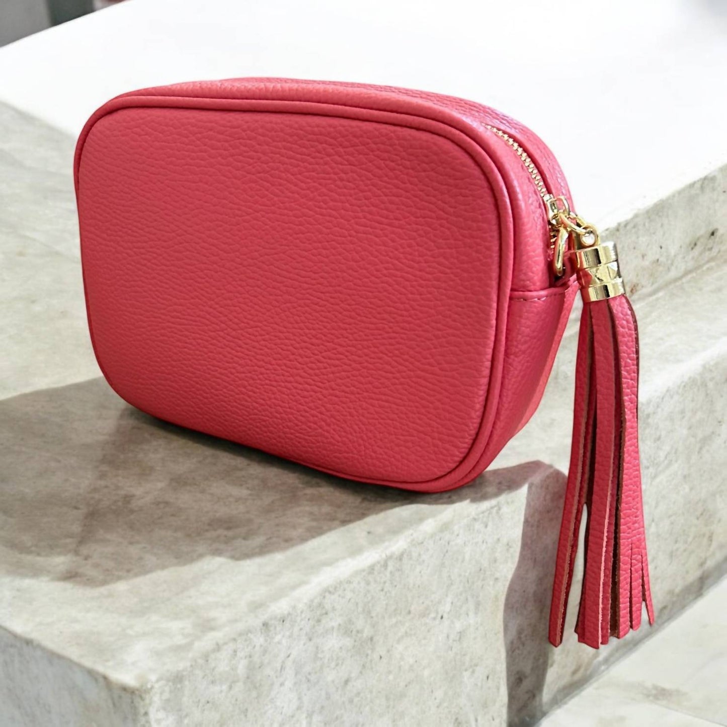 Cadenza Italy - Women's Bianca Leather Crossbody Bag