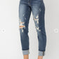 Judy Blue - Mid Rise Boyfriend Jeans - Plus