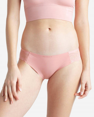 Danskin - Women's 5-pack Hipster Underwear With Lace Side Panels