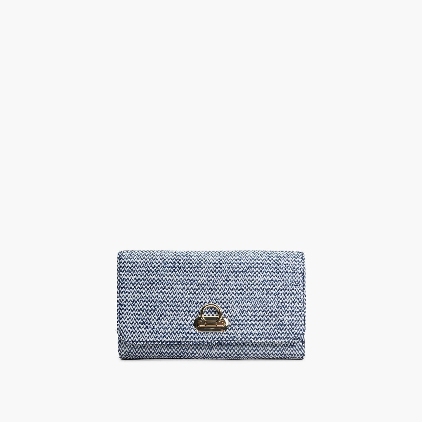 Like Dreams - Women's Haven Straw Crossbody Wallet