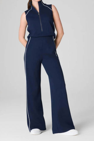 Spanx - AirEssentials Pique Sleeveless Mockneck Jumpsuit