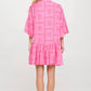 Meet Me In Santorini - Button Down Shirt Dress