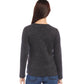 Karen Kane - Petite Size Side Tie Metallic Top
