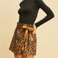 Entro - Cheetah Wrap Skort