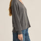 Z Supply - Wilder Cloud V-Neck Long Sleeve Top