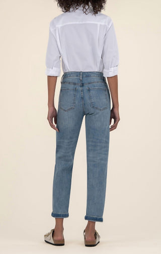 Kut From The Kloth - Sienna Baggy Boyfriend Cropped Jeans