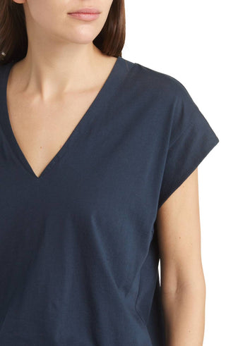 Frame - Le Mid Rise V Neck Tee