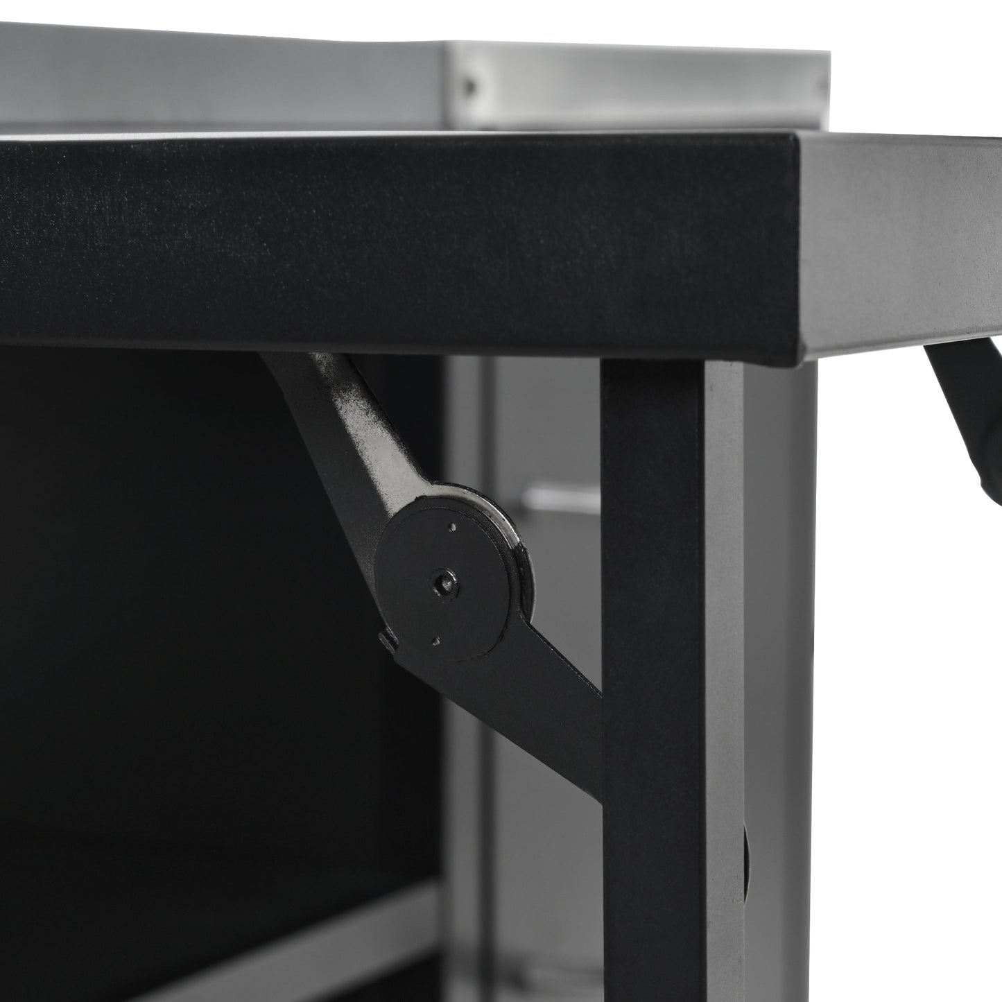 K&K 72.4' Large Grill Table for Big Green Egg