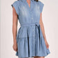 Elan - Mia Denim Mini Dress
