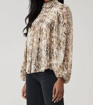 Bardot - Snake Print Blouse
