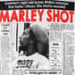 Bob Marley - Teen's Marley Shot Newspaper Headline T-shirt