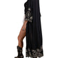 Paparazzi - Viscose Embroidered Open Front Duster