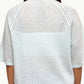 Autumn Cashmere - Short Sleeve Mesh Raglan Crewneck Tee