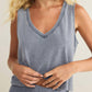 Z Supply - Sloane V-neck Denim Tank